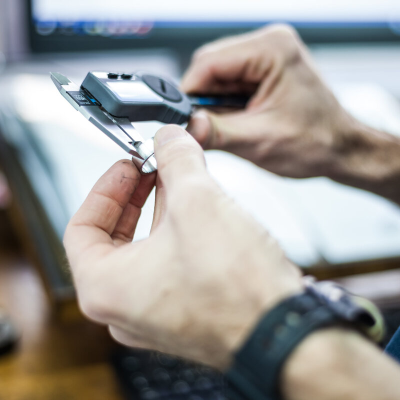 Präzision und Ästhetik geben sich die Hand